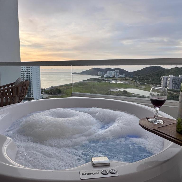 Suite con Jacuzzi y Espectacular Vista Piso 16 - Apartamento de 1 dormitorio - 15