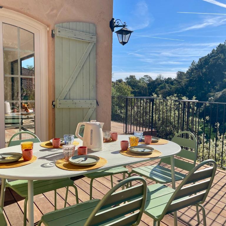 Villa 10 personnes , à 250m des plages - Maison de Vacances 4 Chambres - 5