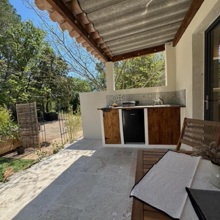 Les Pervenches - B&B Cottages en Lorgues - Studio avec Terrasse - 8