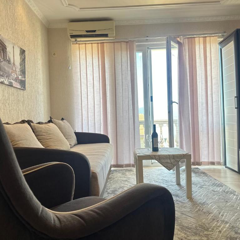 Vila Lastva, Apartment No 1 - Apartman s 1 Spavaćom Sobom, Balkonom i Pogledom na More - 7