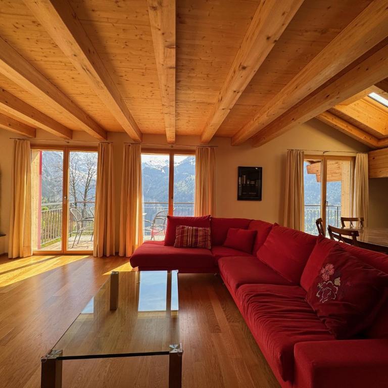 Chalet Wyssbirg 1 - Apartment mit 4 Schlafzimmern und einem Balkon - 4