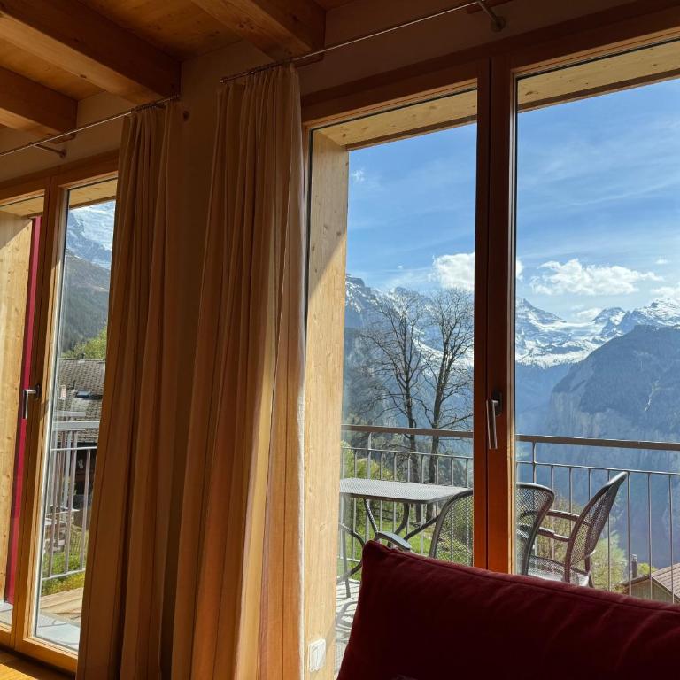 Chalet Wyssbirg 1 - Apartment mit 4 Schlafzimmern und einem Balkon - 6