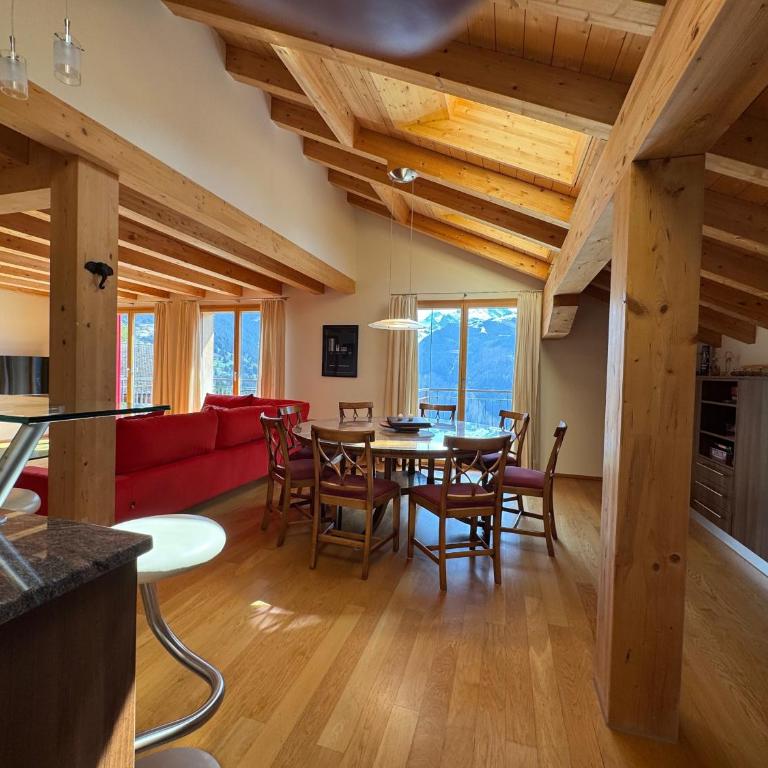 Chalet Wyssbirg 1 - Apartment mit 4 Schlafzimmern und einem Balkon - 7