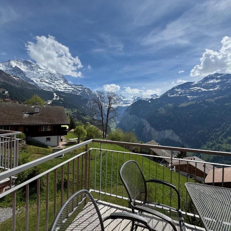 Chalet Wyssbirg 1 - Apartment mit 4 Schlafzimmern und einem Balkon - 13