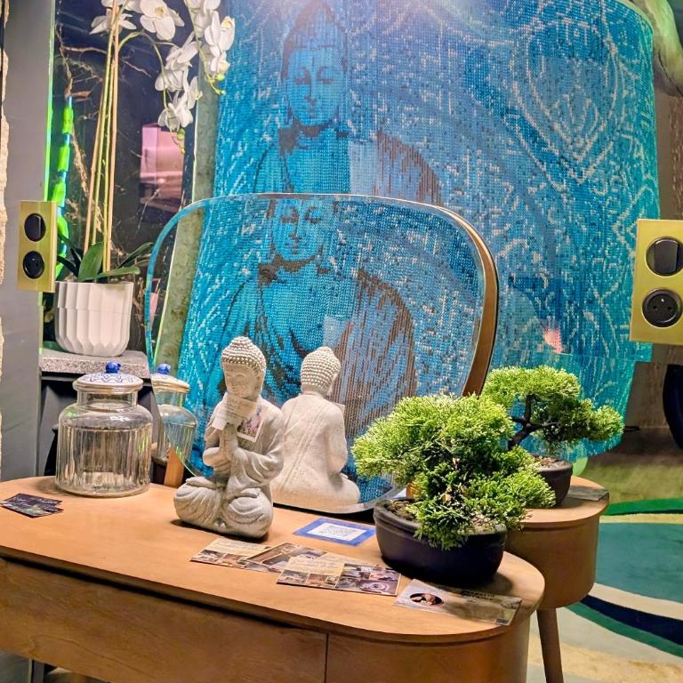 Les suites du Bouddha Bleu - Apartamento con vistas al jardín - 12