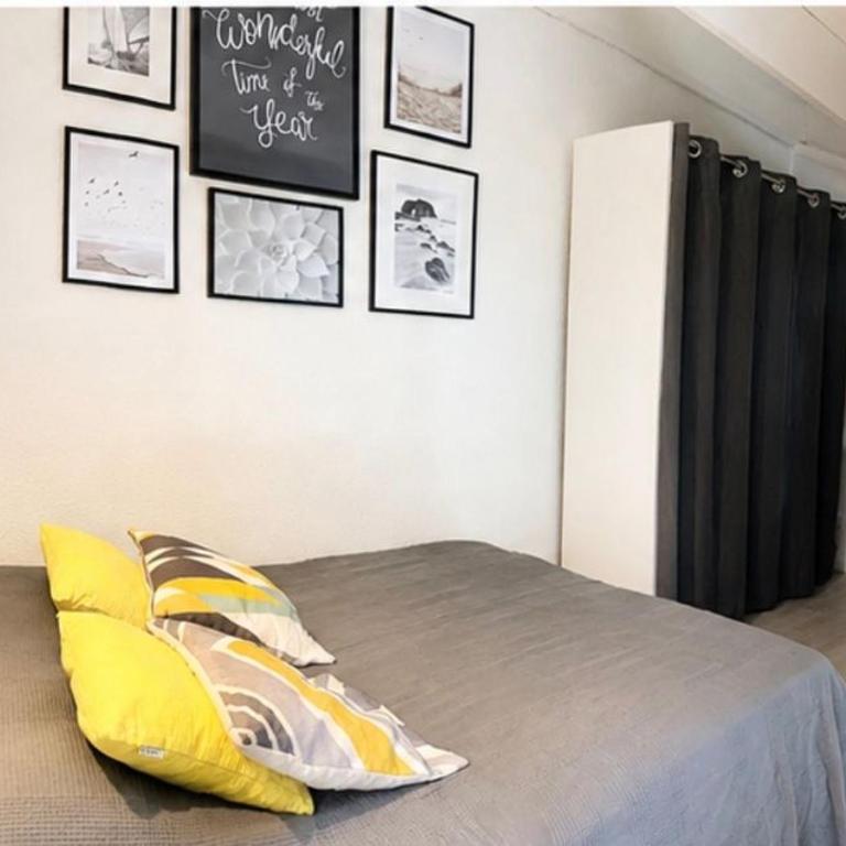 Cosy duplex de 35m2, à 7' à pied de la plage et du centre, wifi, clim, parking privé, piscines - Appartement 2 Chambres - 7