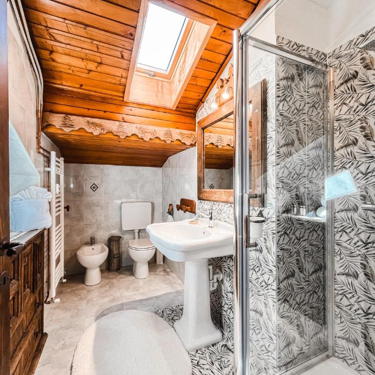 Attico a Champoluc a 3 minuti dagli impianti con vista Monte Rosa - Appartamento con 3 Camere da Letto - 9