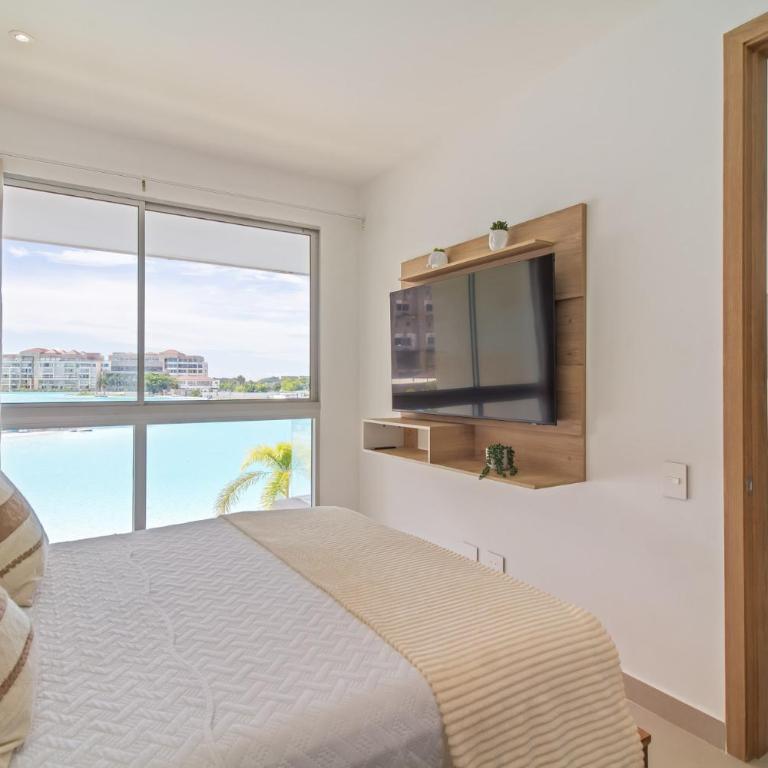 Baia Kristal Cartagena by HostPro - One-Bedroom Apartment with Lake View - 12