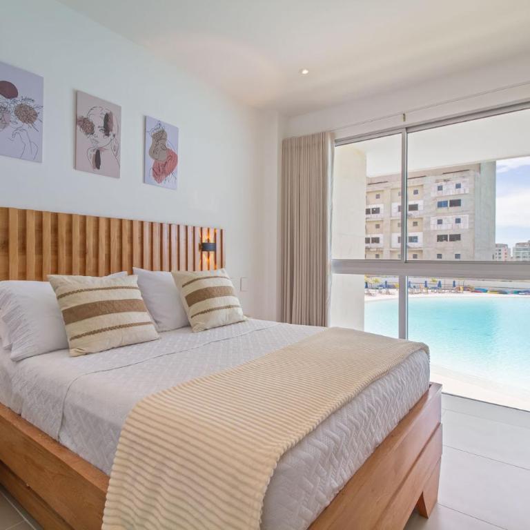 Baia Kristal Cartagena by HostPro - One-Bedroom Apartment with Lake View - 13