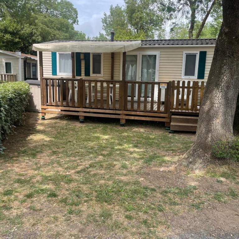 Mobilhome Ligaropa climatisé 3 ch 6 pers camping des 7 fonts - Mobile Home - 1
