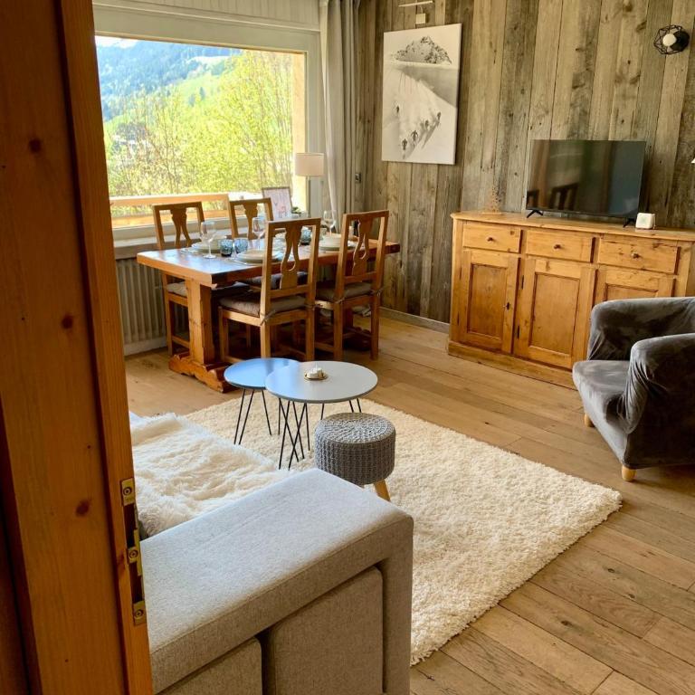 Le Balcon de Megève - Appartamento con 1 Camera da Letto, Balcone e Vista Montagna - 3