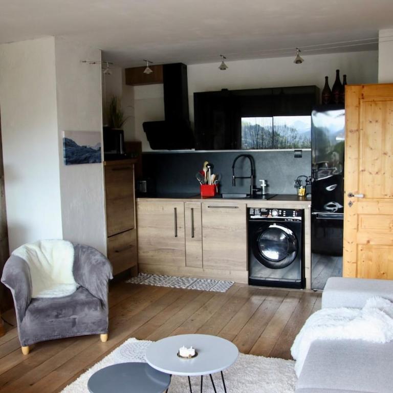 Le Balcon de Megève - Appartamento con 1 Camera da Letto, Balcone e Vista Montagna - 6