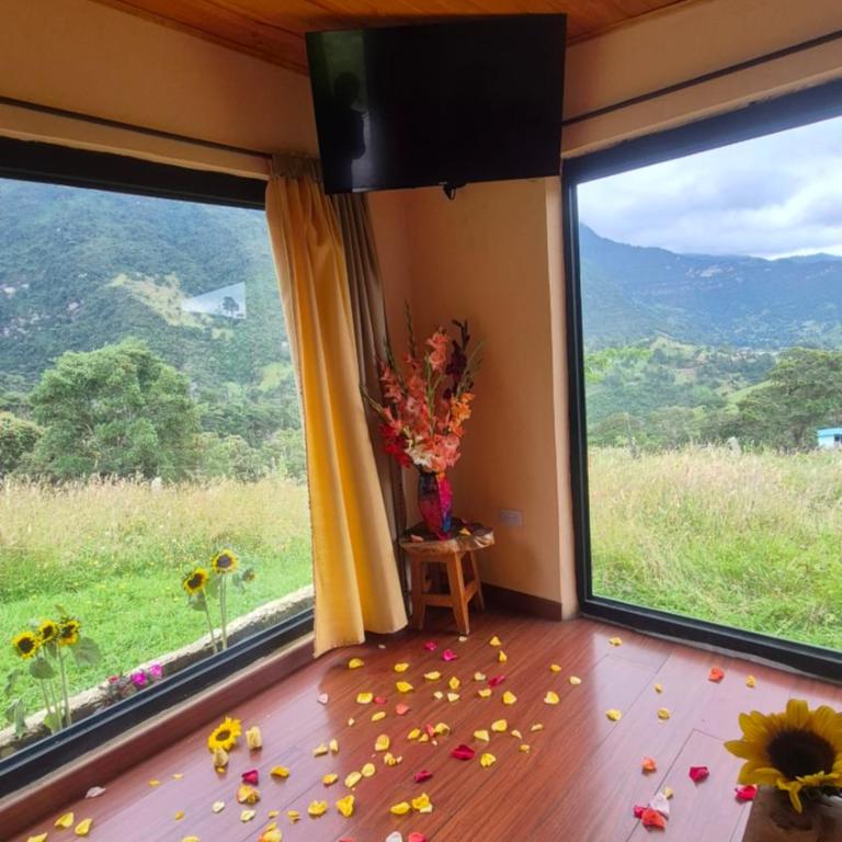Choachi casa colibri - Two-Bedroom Chalet - 12