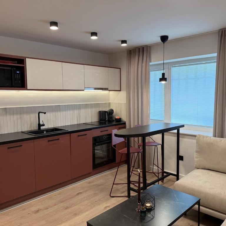 SH Luxury Apartments Sarajevo - Red - One-Bedroom Apartment - 5