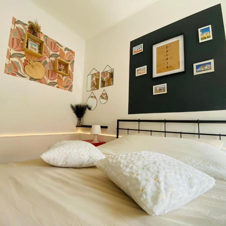 Chambre privée au coeur de Calais - Chambre Double avec Salle de Bains Commune - 3
