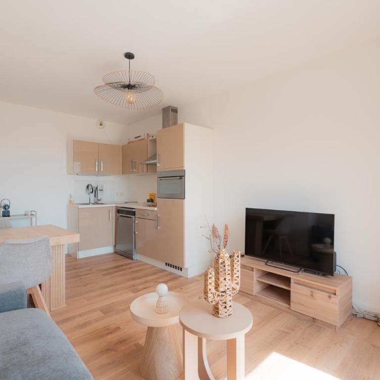 Panorama unique résidence standing Cannes à portée & Piscine Chauffée - Apartment mit 1 Schlafzimmer, Meerblick und Terrasse - 35