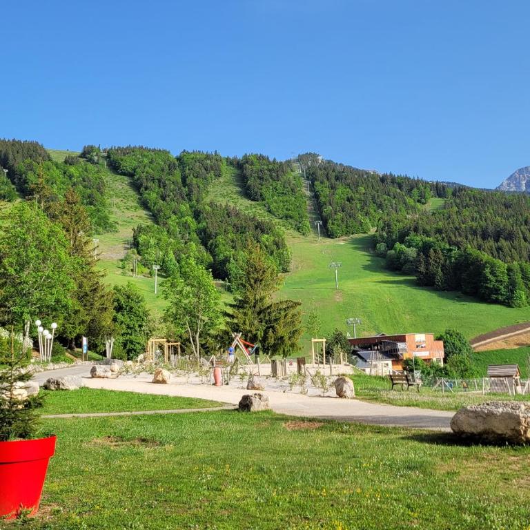 STUDIO plein sud "Les Arolles" Balcon de VILLARD DE LANS - Studio with Mountain View - 16