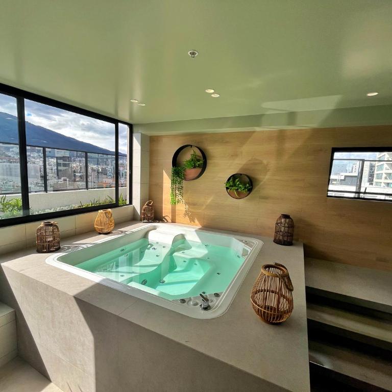 ADN Coliving Ecuador Residences CNE Area Carolina - Estudio con balcón - 4