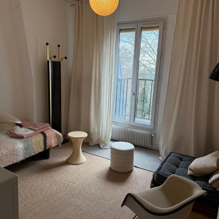 Sonniges Studio mit Blick über Park zum Eiffelturm - Appartement 2 Chambres - 6