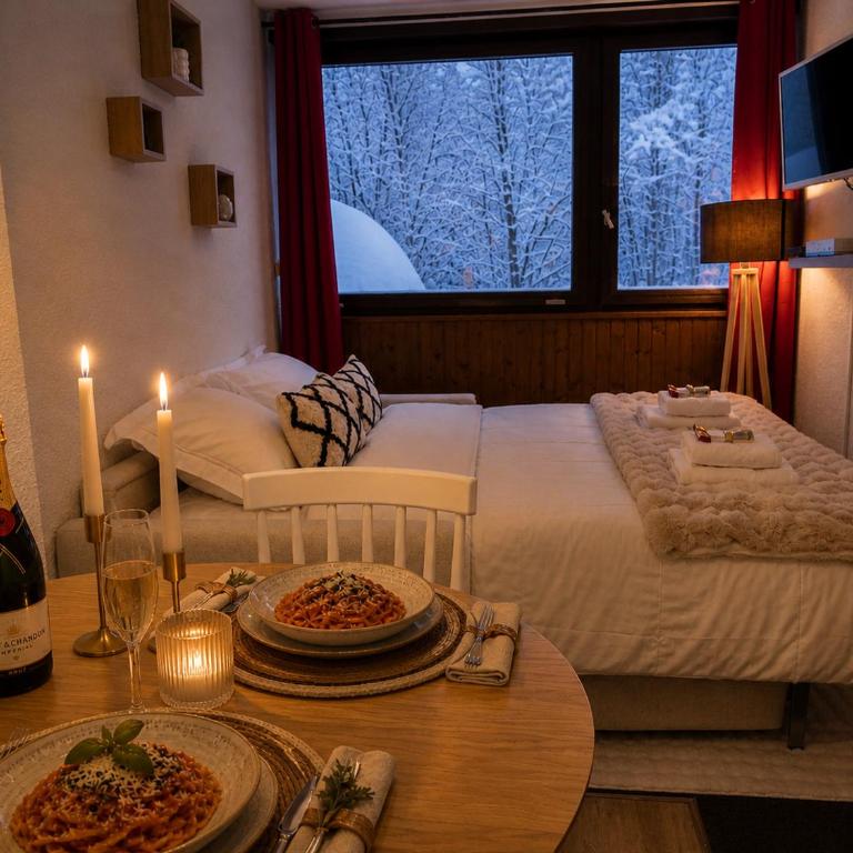 Chamonix : Studio intime au bord du lac des Gaillands et pistes de ski - Apartamento de 1 dormitorio - 7