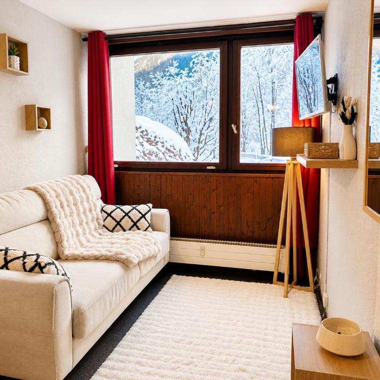 Chamonix : Studio intime au bord du lac des Gaillands et pistes de ski - Apartamento de 1 dormitorio - 4