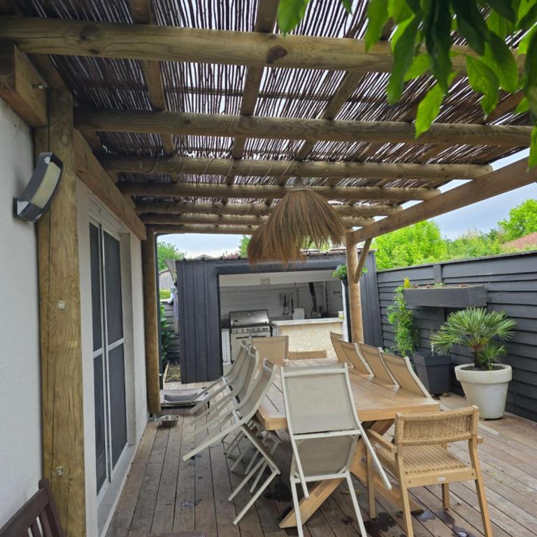 Villa climatisée avec piscine à LEGE CAP FERRET - Villa - 25