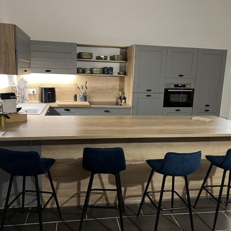 Appartement paisible de 150 m2 en centre ville - Appartement 2 Chambres - 5