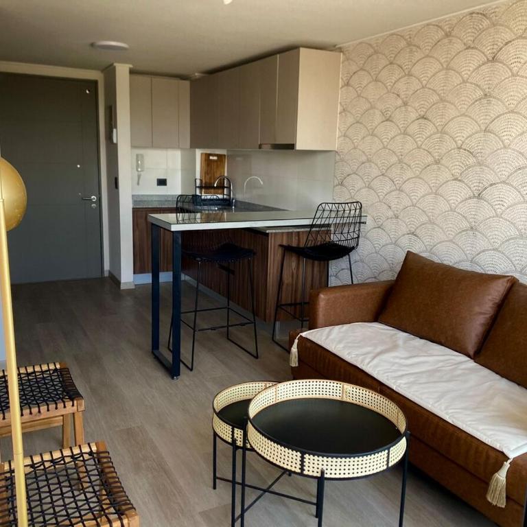 Oceanfront apartment Ideal for tourism and events Fully equipped - Apartamento de 1 dormitorio - 2