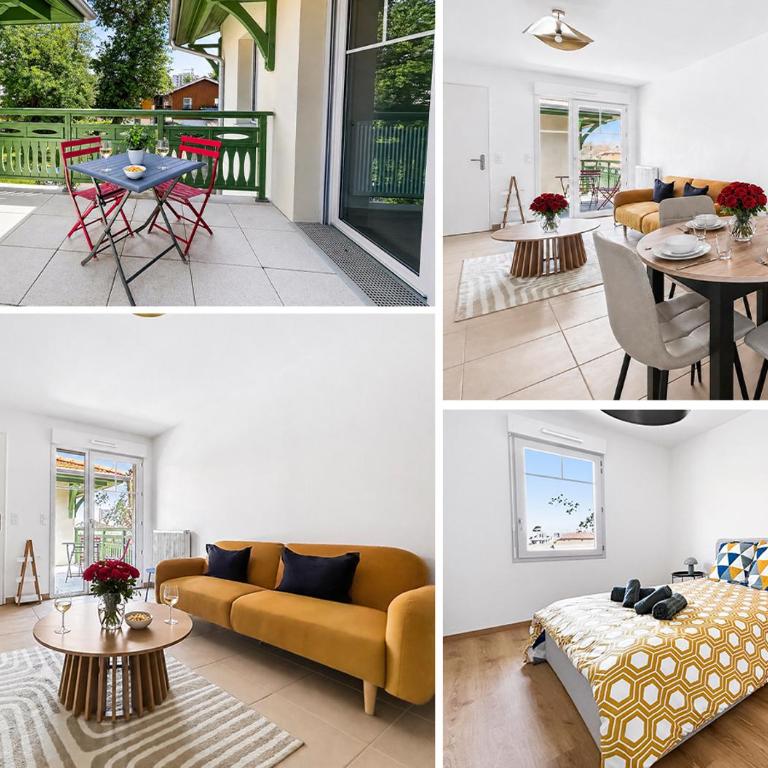 T2 moderne avec balcon et stationnement gratuit - One-Bedroom Apartment - 2