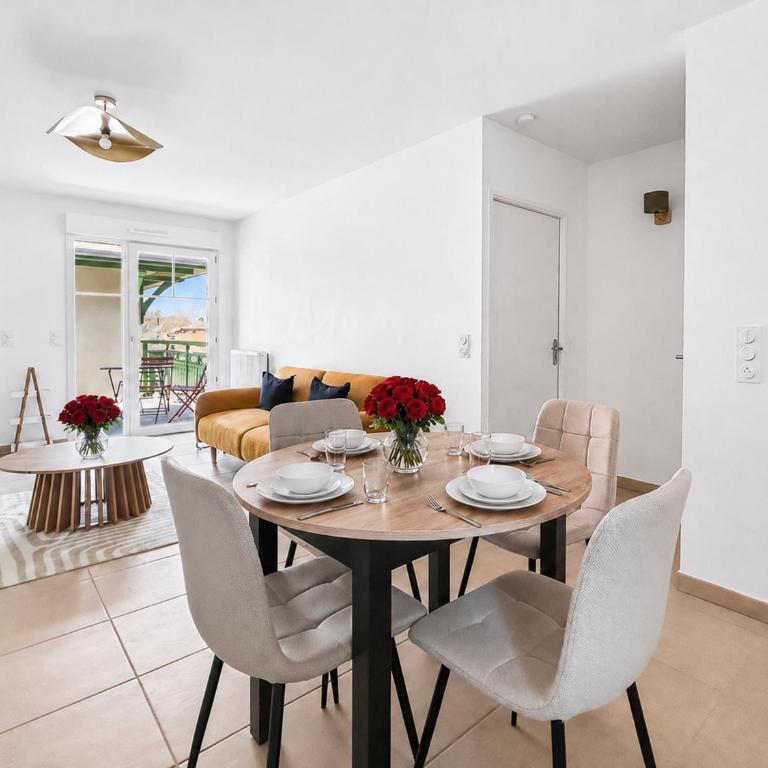 T2 moderne avec balcon et stationnement gratuit - One-Bedroom Apartment - 8