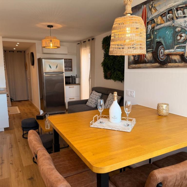 Le Môle - appartement spacieux - terrasse vue mer - Appartement 2 Chambres - 16