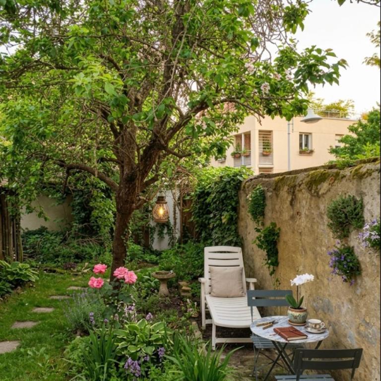 Cocon avec jardin 24 H du Mans - One-Bedroom Apartment with Garden View - 1