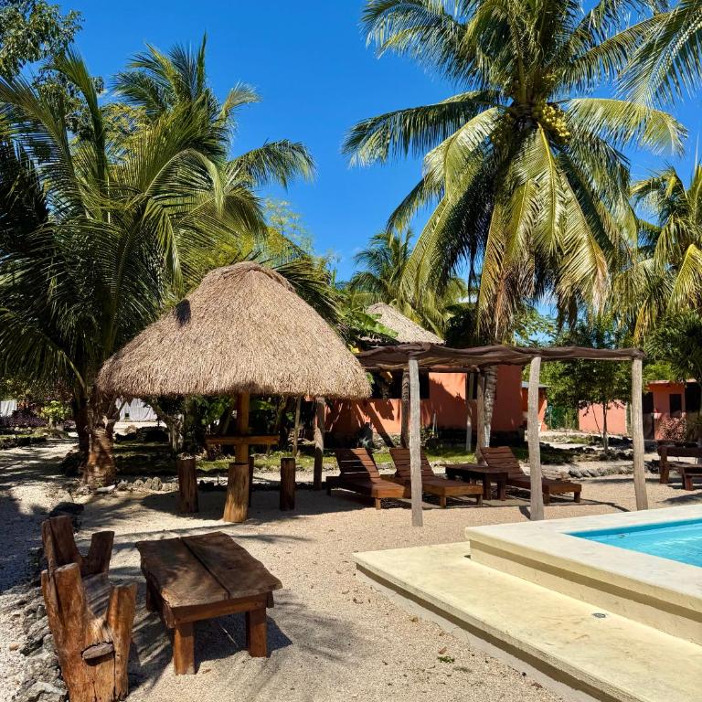 Hotel Bacalar Sunshine - Habitación Doble - 2 camas - 1