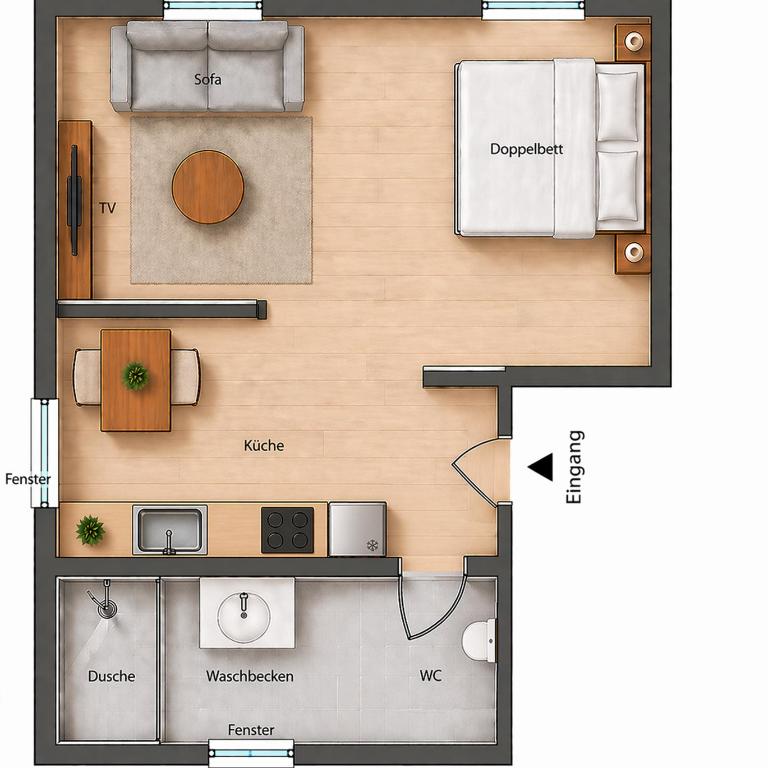 Gästehaus Erle - Apartment - 2
