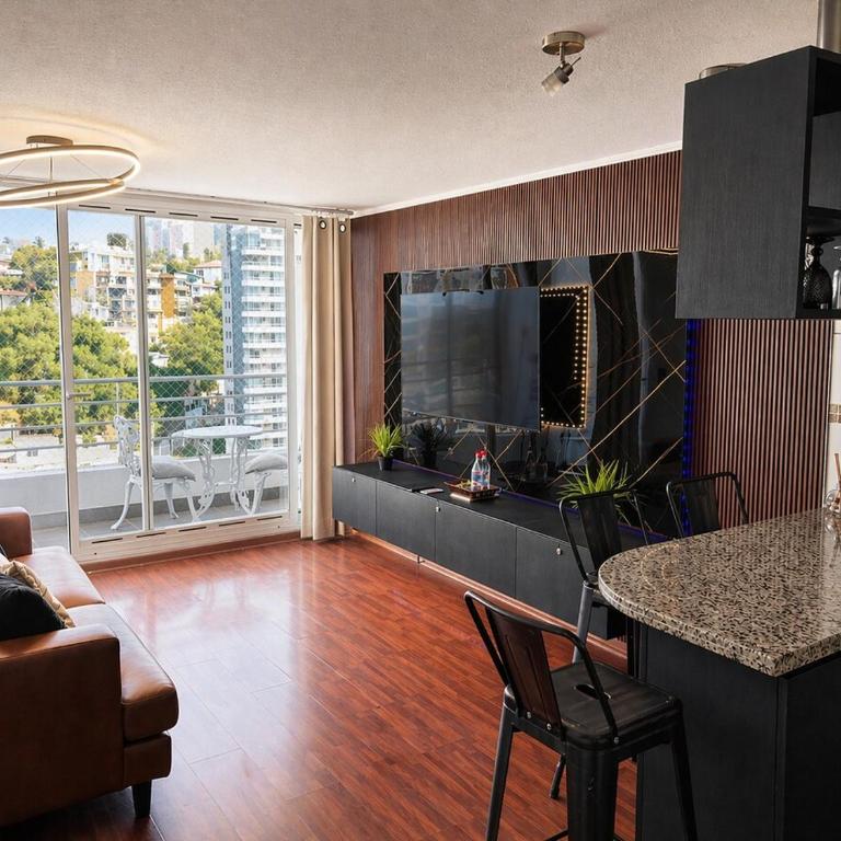 Escapate a Viña Private Cinema Experience Depto - Two-Bedroom Apartment - 1