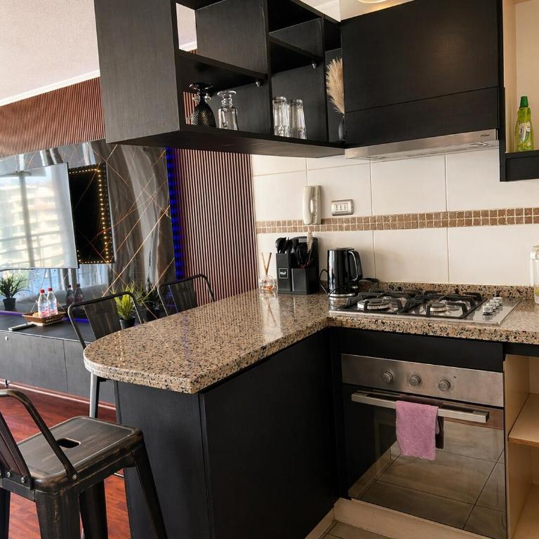 Escapate a Viña Private Cinema Experience Depto - Two-Bedroom Apartment - 13