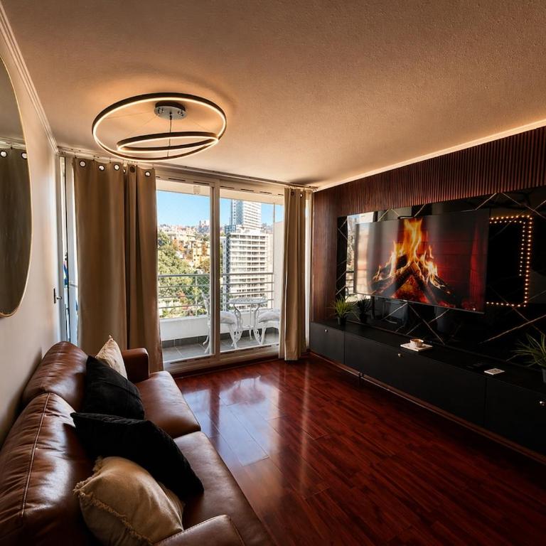 Escapate a Viña Private Cinema Experience Depto - Two-Bedroom Apartment - 33