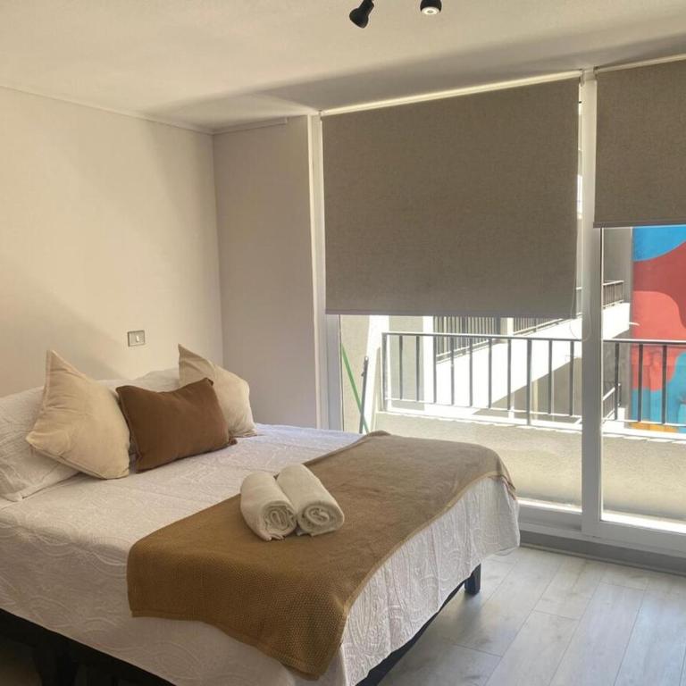 Moderno Home estudio en el corazón de Santiago - One-Bedroom Apartment - 4