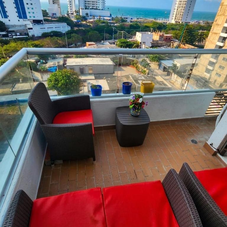 Espectacular apartamento amoblado, Cartagena de Indias. cerca al mar, muy central. - Three-Bedroom Apartment - 7