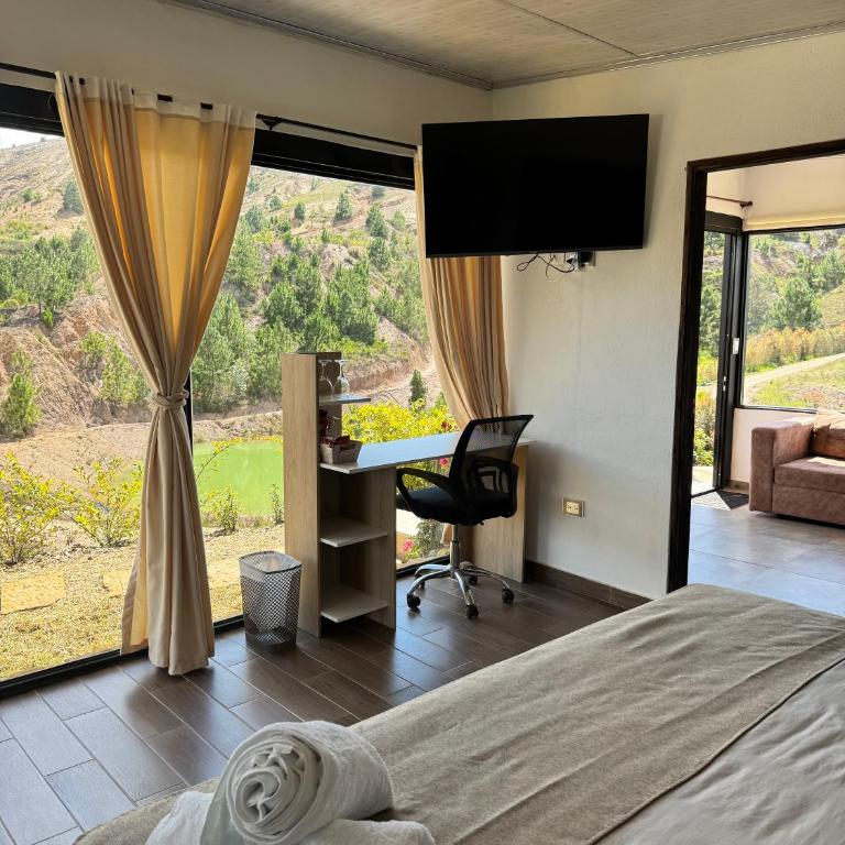 Glamping Eclipse Mirador Jarana Villa de Leyva - One-Bedroom House - 1