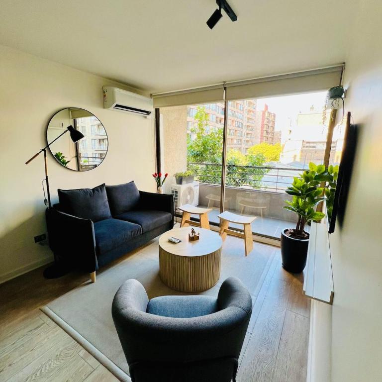 Modern Loft and Pool - Heart of Santiago Centro - Apartamento de 2 dormitorios - 1