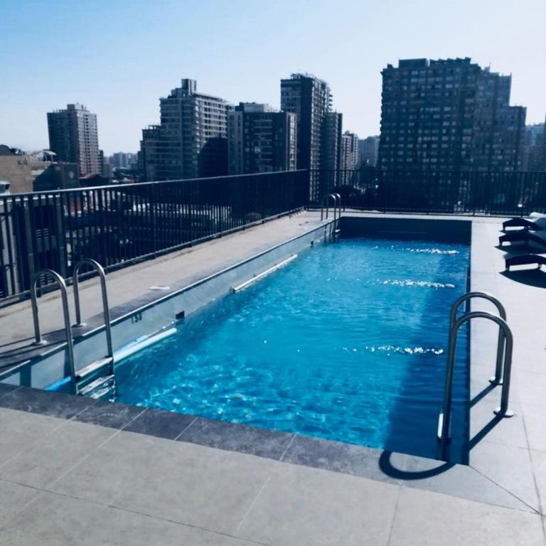 Modern Loft and Pool - Heart of Santiago Centro - Apartamento de 2 dormitorios - 5
