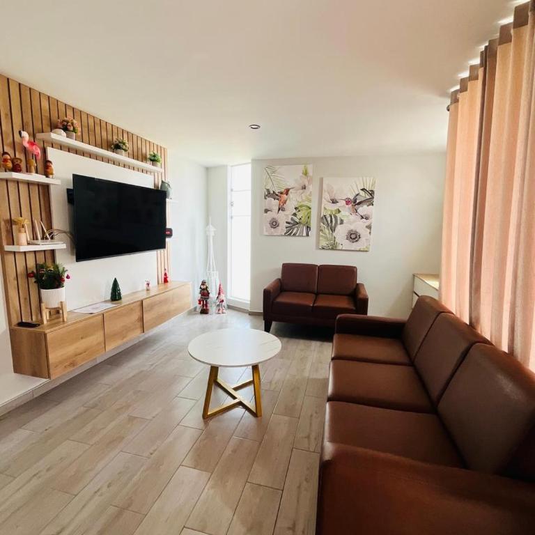 Depto Familiar 3Hab Monte bello Wifi Cochera 6 Pers - Apartamento de 3 dormitorios - 1