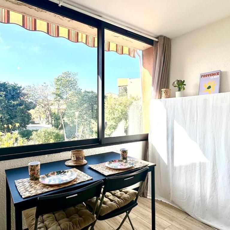 Studio Cosy bord de Mer 150m de la plage - Apartment mit 1 Schlafzimmer - 1