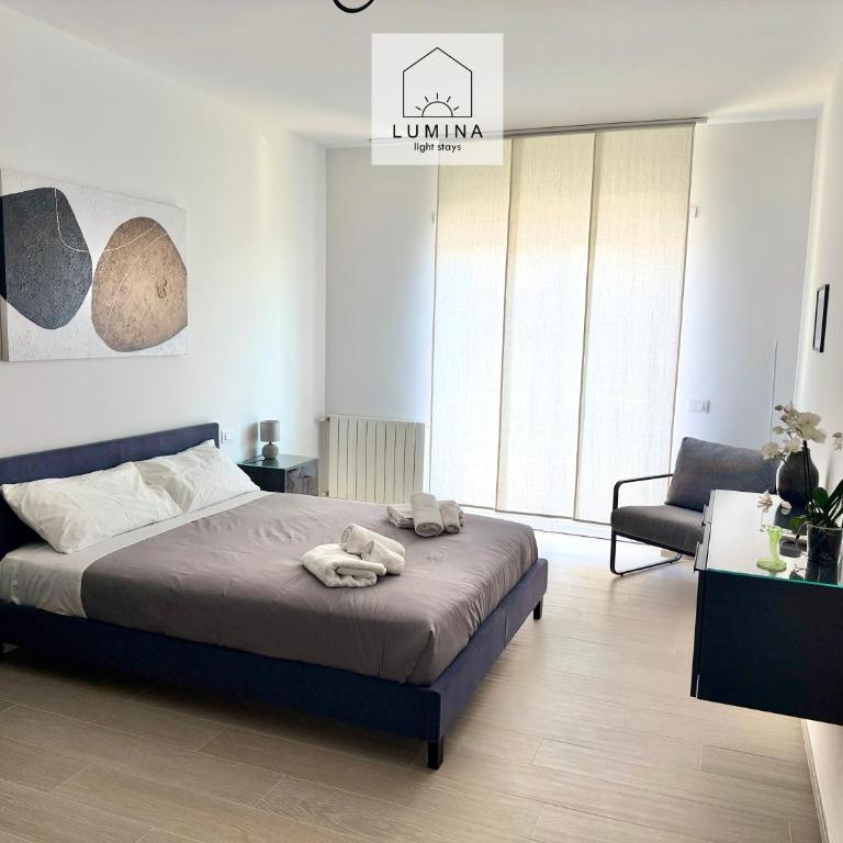 Lumina - Light Stays - Nuovissimo Attico con 2 Bagni - Two-Bedroom Deluxe Apartment with Balcony - 13