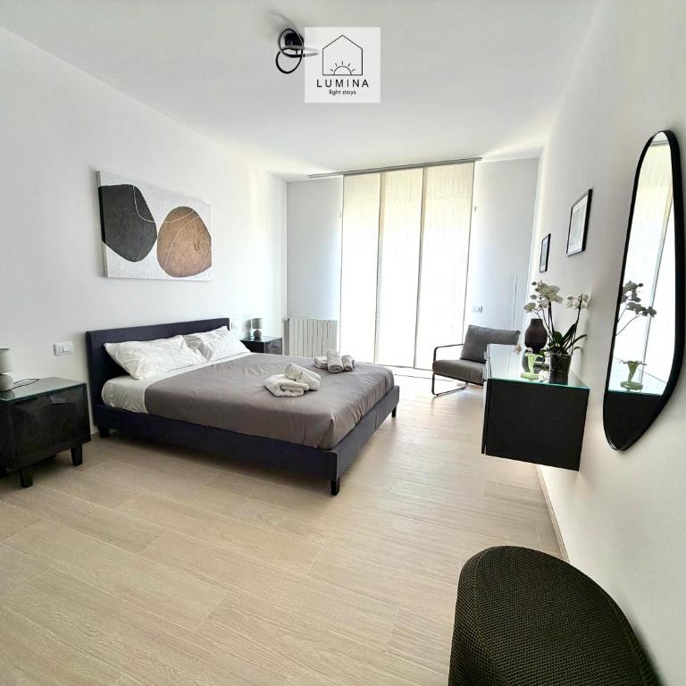 Lumina - Light Stays - Nuovissimo Attico con 2 Bagni - Two-Bedroom Deluxe Apartment with Balcony - 12