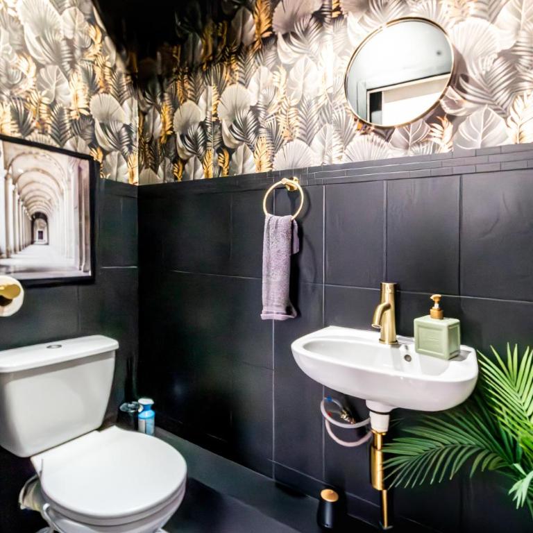 Suite&Spa -Love Room Jacuzzi&Sauna Privatif Vienne - Appartement 1 Chambre - 24