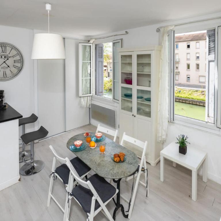 T2 lumineux 4 pers avec vue sur le Canal du Midi - Apartment - 14