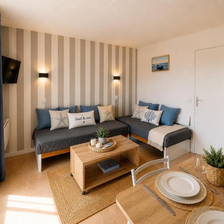 Résidence 2 située dans un Magnifique Village Vacances Familiale - Apartment mit 1 Schlafzimmer - 3