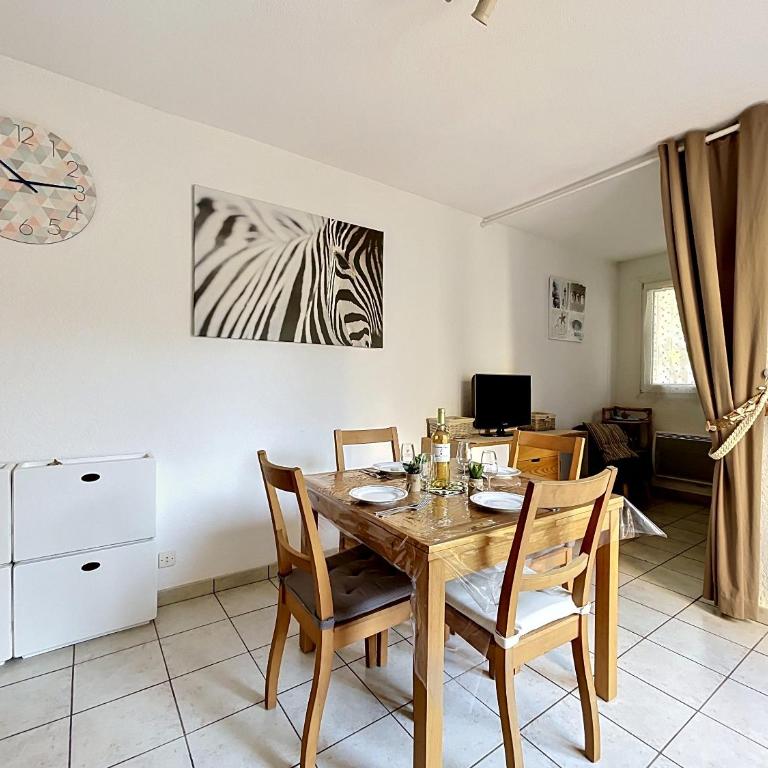 4102- Charmant appartement avec terrasse - Appartement 1 Chambre - 14